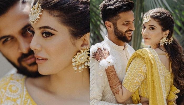 Cricketer, Shardul Thakur Shares Glimpses From ‘Haldi’, His Bride Wore A ‘Chikankari Sharara’ Set