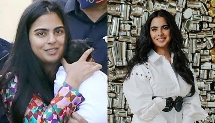 New Mom, Isha Ambani Dons A Cocoon Sleeved Alexander McQueen Dress Worth Rs. 3 Lakhs