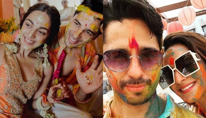 Sidharth Malhotra Plays First Holi With His