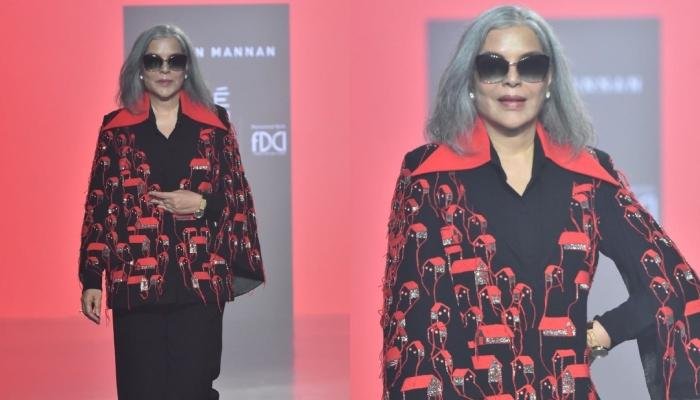 71-Year-Old Zeenat Aman Proves She Is A Timeless Beauty, Turns Showstopper At Lakme Fashion Week