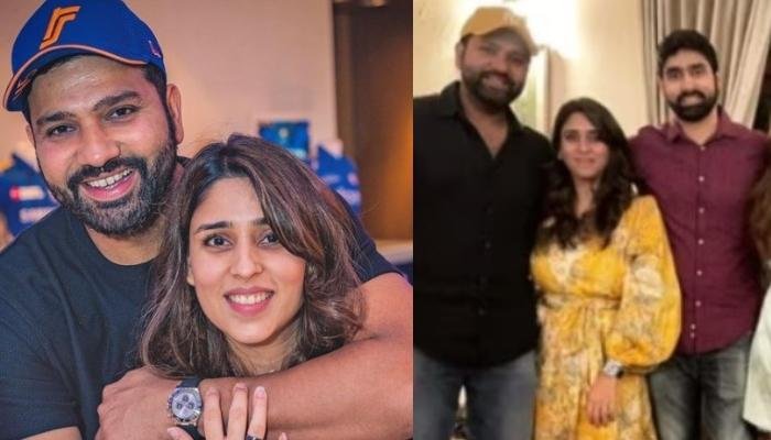 Rohit Sharma Attends Brother-In-Law, Kunal Sajdeh’s Wedding Festivities Ahead Of India-Australia ODI