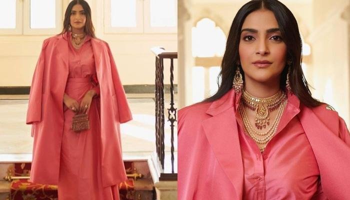 Sonam Kapoor Adds Indian Touch To Her Dior Look With