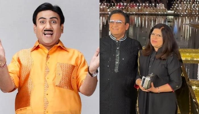 Dilip Joshi Arrives At Opening Of NMACC With Wifey, Jayamala, Paps Addressed Him As ‘Jetha Bhai’