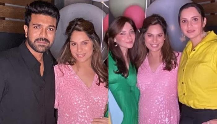 Mom-To-Be, Upasana Kamineni Dons A Pink Patterned Dress Worth Rs. 90K, Flaunts Fully Grown Baby Bump