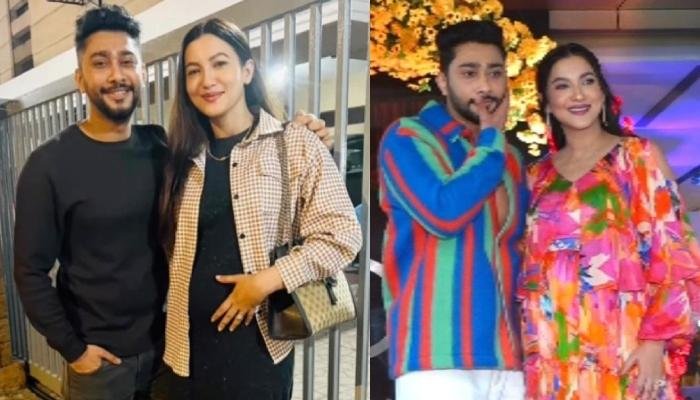 Mom-To-Be, Gauahar Khan Gets A Grand Baby Shower, Flaunts Baby Bump In Multi-Coloured Flowy Gown