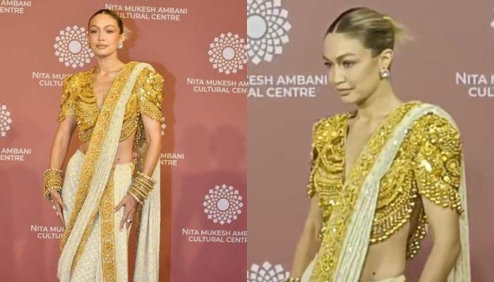 American Model, Gigi Hadid Stuns In Abu Jani-Sandeep Khosla