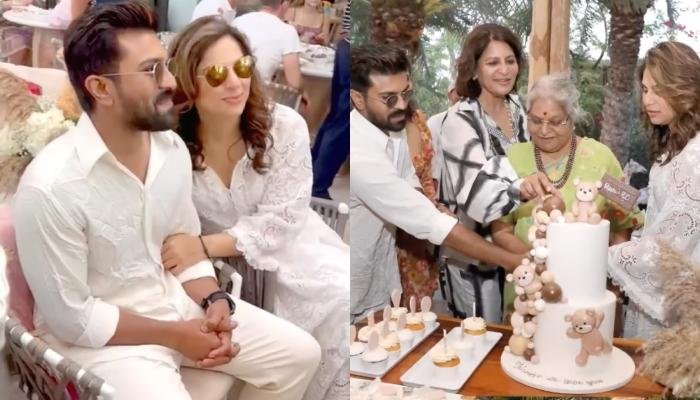 Mom-To-Be, Upasana Shares Pictures Of Teddy Bear-Themed Baby Shower Bash, Cuts A Unique Cake