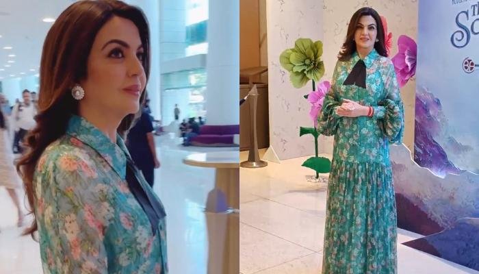 Nita Ambani Wore Gucci Dress Worth Rs 4.6 Lakhs For The Launch Of The International Musical Show