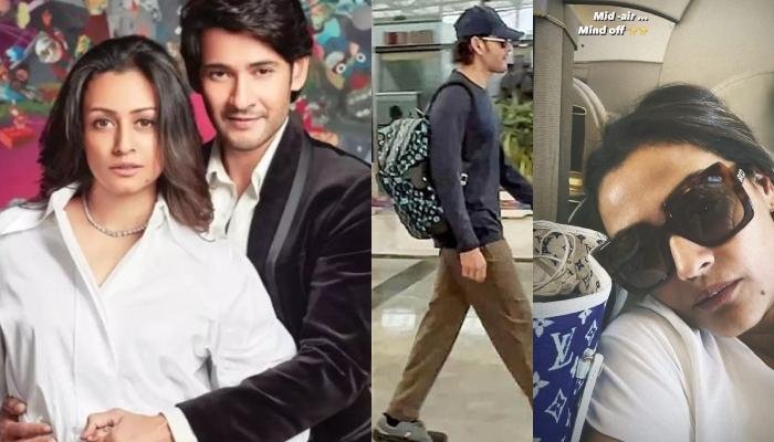 Mahesh Babu Carries Backpack Worth Rs. 3.9 Lakhs, His Wife Flaunts Tote Bag Priced At Rs. 1.9 Lakhs