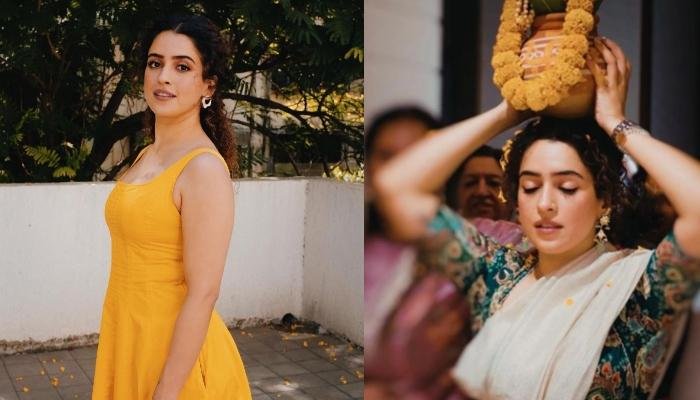 Sanya Malhotra Performs ‘Griha Pravesh’ Puja At Her New 4 BHK Home In Gurgaon, Shares Pictures