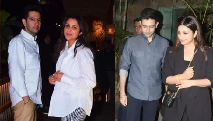 Parineeti Chopra Flaunts Engagement Ring And Yellow Thread As She Goes On A Dinner Date With Raghav