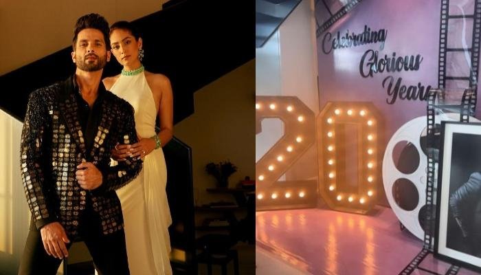 Shahid Kapoor Completes 20 Years In Bollywood, Mira Throws A Grand Party, The Decor Is Unmissable