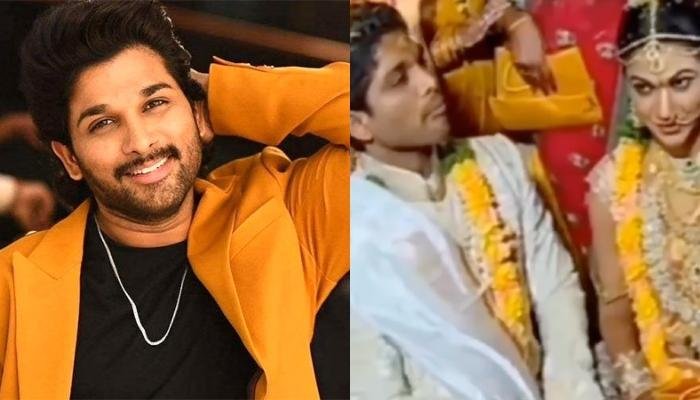 Allu Arjun’s Wedding Video From 12 Years Ago Goes Viral, Netizen Says ‘Pushpa, Idhar Jhukh Gaya’