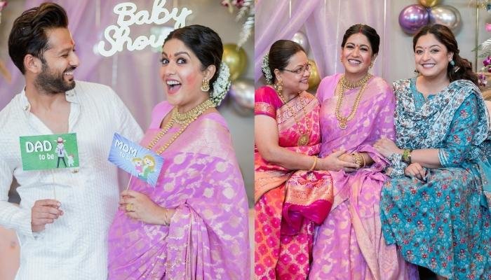 Inside Glimpses From Ishita Dutta’s ‘Godh Bharai’, Sister, Tanushree Dutta Looks Unrecognisable