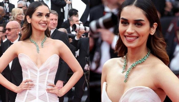 Cannes 2023: Manushi Chhillar Dons An Off-Shoulder Corset Gown, Styles It With A Statement Necklace