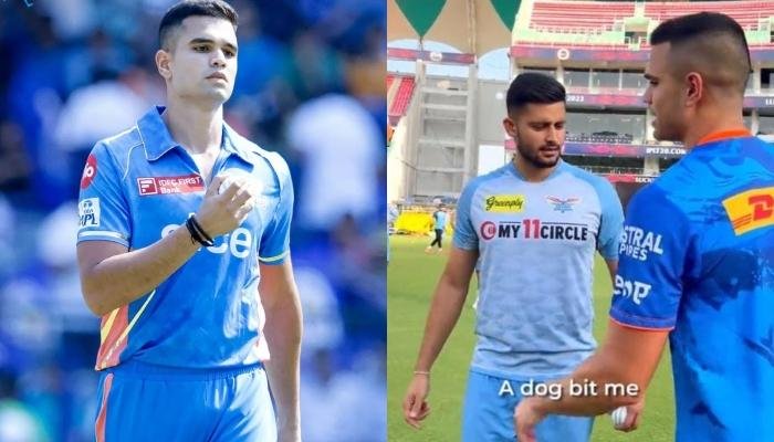 Arjun Tendulkar Is Bitten By Dog Ahead Of MI Match In Luncknow, Gets Massively Trolled By Netizens