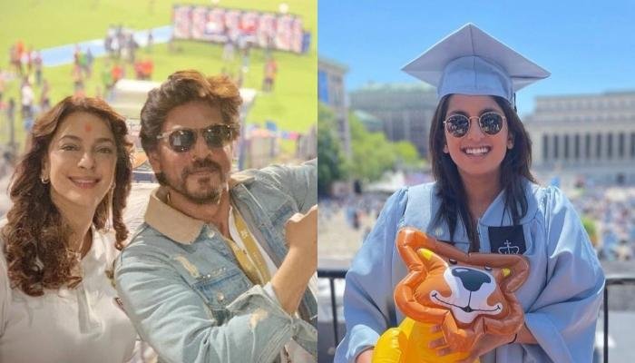 Juhi Chawla’s Daughter, Jahnavi Graduates From Columbia, Her BFF, Shah Rukh Khan Showers Love