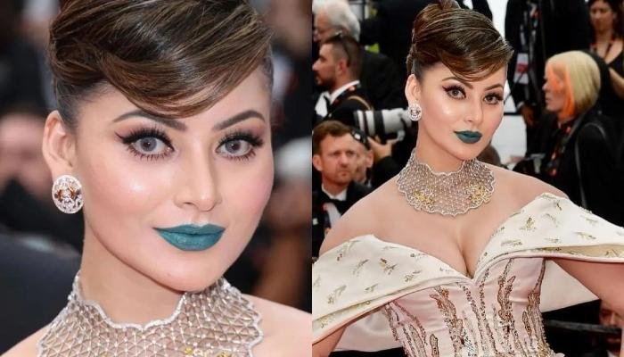 Urvashi Rautela Opts For Blue Lips On Day 3 Of Cannes, Troller Pens