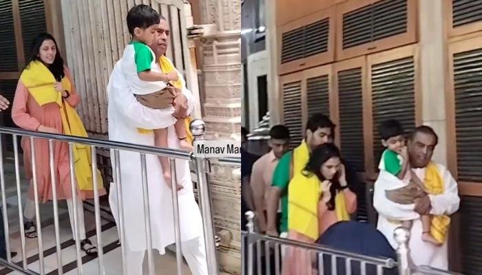 Mom-To-Be, Shloka Mehta Seeks Blessings At Siddhivinayak Again, ‘Dadu’ Mukesh Ambani Held Prithvi