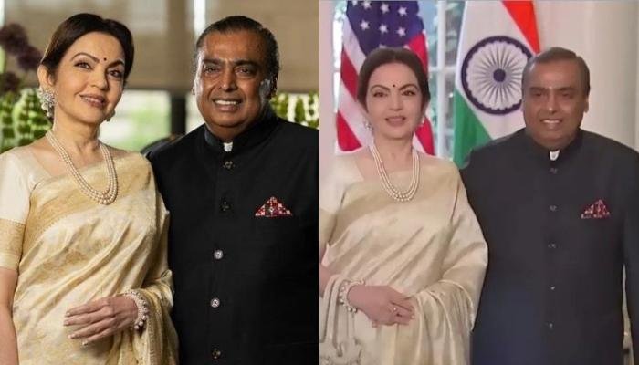 Nita Ambani Wore A Silk Saree Handcrafted By