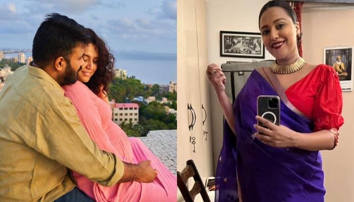 Mom-To-Be, Swara Bhasker Radiates Pregnancy Glow As She Flaunts Her Baby Bump In A Purple Saree