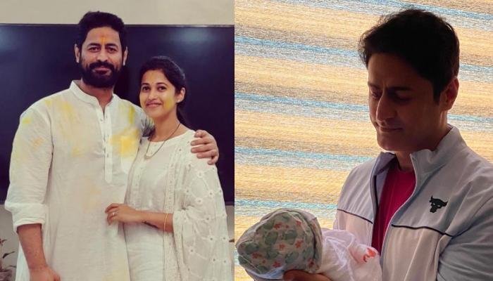 Mohit Raina Shares The 1st Ever Photo With His 3-Month-Old Baby Girl, Pens, ‘Happy First Monsoon’