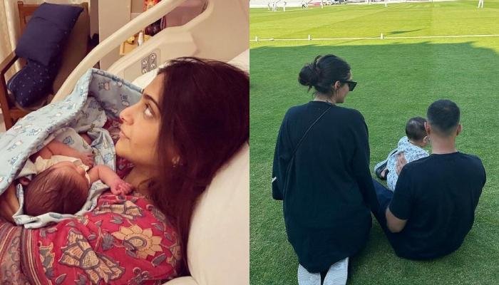 Sonam Kapoor-Anand Ahuja Take Son To Lord’s Cricket Ground, Baby Boy Makes Little Steps On The Grass