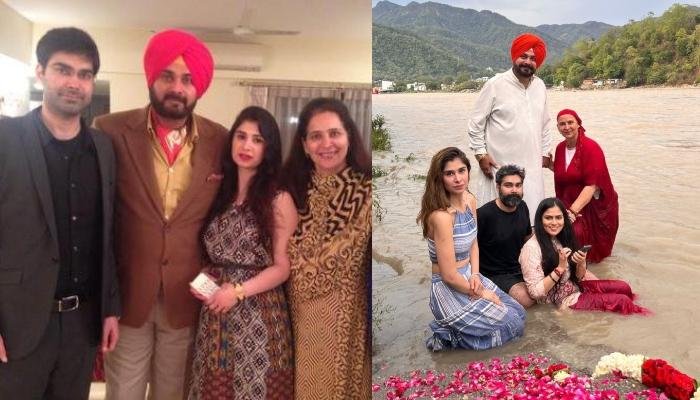 Navjot Singh Sidhu’s Son, Karan Gets Engaged To Fulfil Mother’s Desire, Family Takes Dip In Ganges