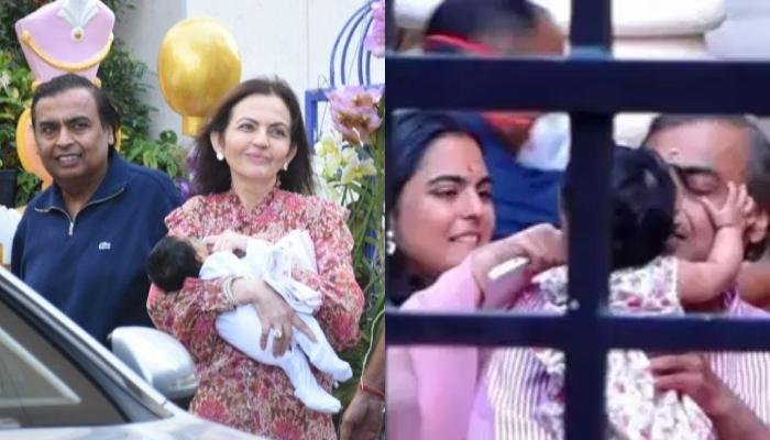 Isha Ambani’s ‘Beti’, Aadiya Explores London With Curious Eyes, Looks Cute In Her ‘Nani’ Nita’s Arms