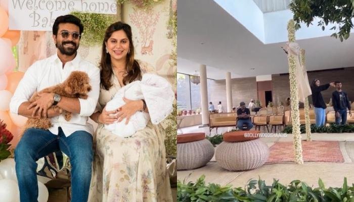 Upasana Kamineni-Ram Charan Host 10-Days-Old Baby