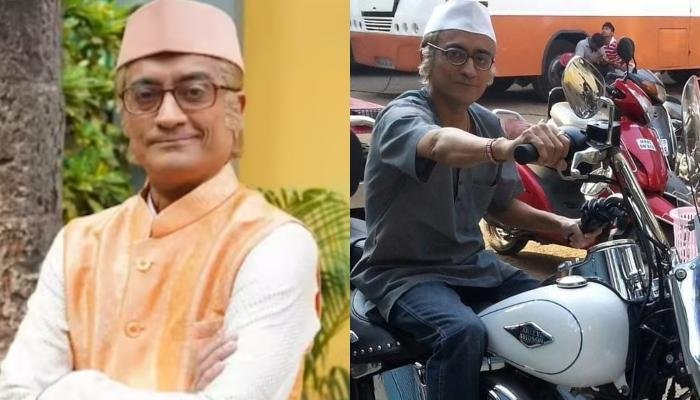 TMKOC’s ‘Bapuji’, Amit Bhatt’s Fans Call Him ‘Rock Star’ As He Stunningly Poses On A Royal Enfield