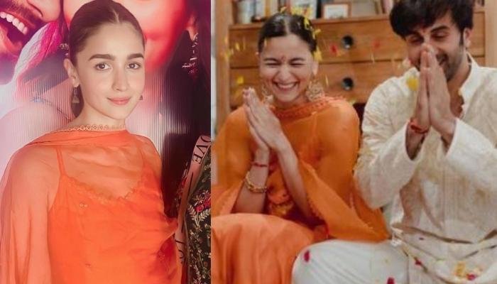 Alia Bhatt Gives Sustainable Fashion Goals As She Repeats Her Pre-Wedding