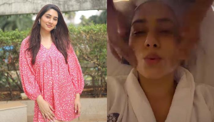 Mom-To-Be, Disha Parmar Pampers Herself With A Relaxing Skincare Session, Drops A Cutesy Video