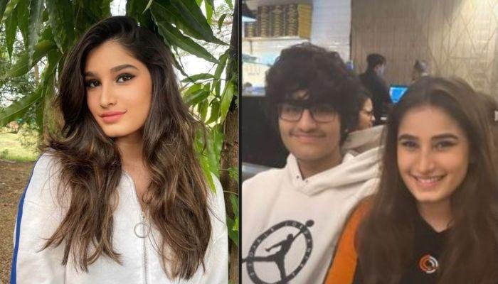 Rasha Thadani Drops Goofy Pictures With Brother, Ranbirvardhan From His 16th Birthday Celebration