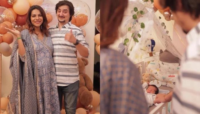 Newbie Parents, Tanvi Thakkar And Aditya Kapadia Reveal Their One-Month-Old Son’s Cute Face And Name