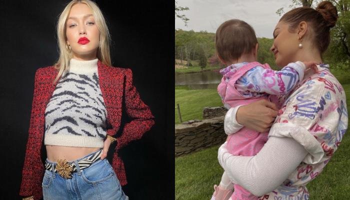 Gigi Hadid Shares Pictures Of Her Daughter, Khai, Latter’s Unique Rainbow Dress Wins Hearts