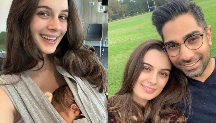 Evelyn Sharma Shares A Glimpse Of Her Newborn Baby Boy, Arden, Pens A Heartfelt Caption