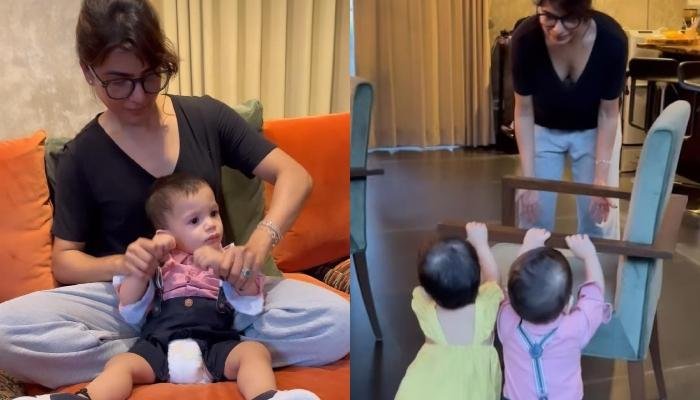 Samantha Ruth Prabhu Spends Quality Time With Her Godson, Plays With Chinmayi Sripada