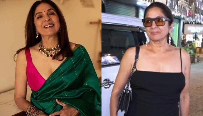 Neena Gupta Gets Trolled For Stepping Out In A Mini Black Dress, Netizen Says