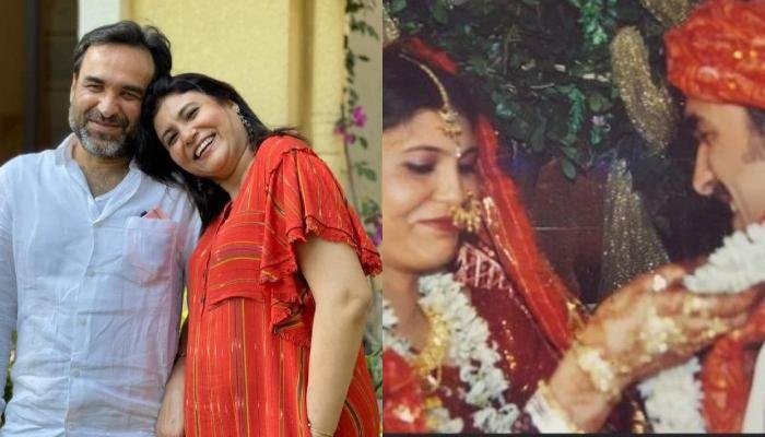 Pankaj Tripathi And His Wife, Mridula’s Unseen Wedding Pictures Gives A Glimpse Into A ‘Desi Shaadi’