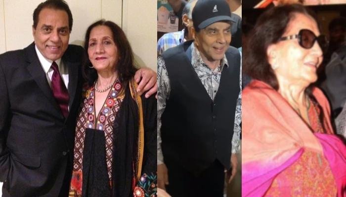 Dharmendra And Prakash Kaur Unite At Their Son, Sunny Deol