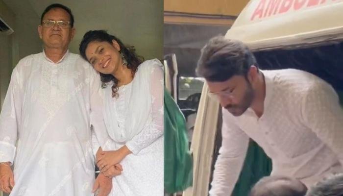 Ankita Lokhande’s Father, Shashikant Lokhande’s ‘Antim Darshan’: ‘Damaad’ Vicky Looks Devastated