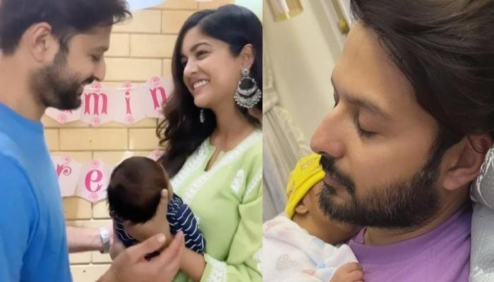 Ishita Dutta Shares Blissful Photo Of Son, Vaayu Peacefully Sleeping On Her Husband, Vatsal