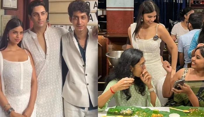 Suhana Khan Serves Food At A Restaurant Along With Her