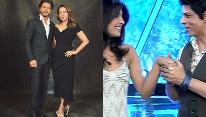 Shah Rukh Khan Kissing Priyanka Chopra On Her Arms In A Throwback Video Resurfaces, Netizen Reacts