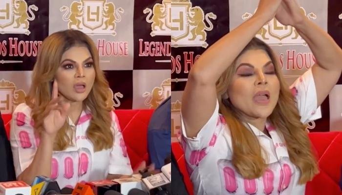 Rakhi Sawant Breaks Down At A Press Conference, Says