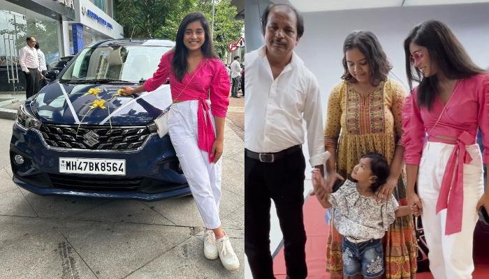 Sumbul Touqeer Buys A Swanky Maruti Ertiga Worth Rs. 13.08 Lakhs, Shares Happiness With Step-Sister