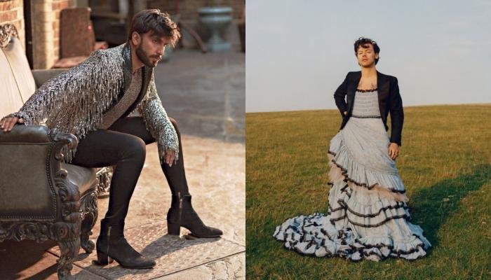 From Skirts To Heels, Gender Fluid Fashion Popularised By Ranveer Singh, BTS And Harry Styles