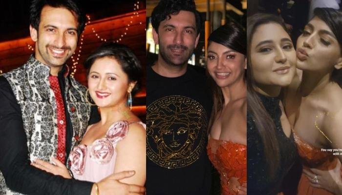 Rashami Desai And Her Ex-Husband, Nandish Sandhu Get Spotted Together At Akanksha Puri