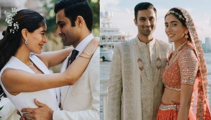 Aditya Roy Kapur’s Ex, Diva Dhawan Posts Glimpses Of Her Hindu Wedding, Stuns In A Mirror Lehenga